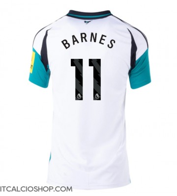 Newcastle United Harvey Barnes #11 Seconda Maglia Femmina 2024-25 Manica Corta